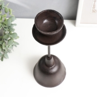 Подсвечник чугун на 1 свечу "Герцог" 32х11х11 см Подсвечник чугун на 1 свечу "Герцог" 32х11х11 см