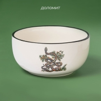 Салатник новогодний Доляна &laquo;Василиск&raquo;, 750 мл, 14&times;14&times;6,8 см