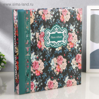 Фотоальбом на 400 фото 10х15 см "Цветочная элегия" в коробке МИКС 34х31х5,5 см
