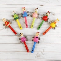 Погремушка с бубенцами &laquo;Букашки&raquo;, цвета МИКС