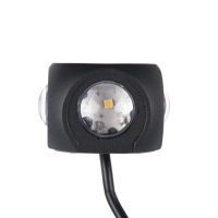 Светильник фасадный &laquo;Кубик&raquo;, FSD-014, 4 Вт, 3000К, 2 луча, IP65, 220 В, металл, черный