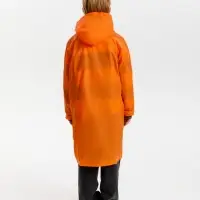 Дождевик детский RainDrop Kids, оранжевый, 10 лет (рост 130-140)