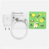 Умная колонка &laquo;Яндекс Станция Лайт 2&raquo;, зеленая