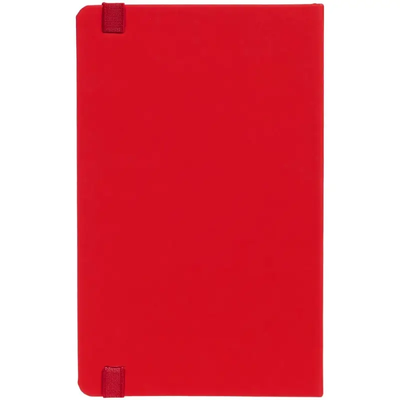 Блокнот Shall, в линейку, красный