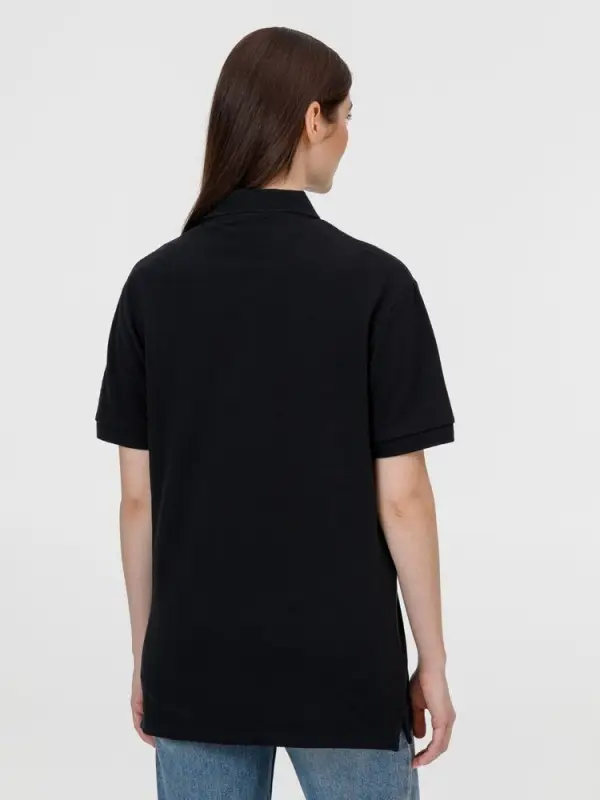 Рубашка поло унисекс Pacific, черная, размер L