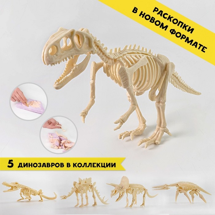 Научно-познавательный набор &laquo;Увлекательная археология&raquo;, модели &laquo;RE-агенты&raquo;