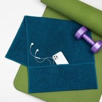 Полотенце махровое для тренировок LoveLife Active 50х100 см, цвет аквамарин, 100% хлопок, 360 гр/м2 Полотенце махровое для тренировок LoveLife Active 50х100 см, цвет аквамарин, 100% хлопок, 360 гр/м2