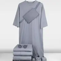 Платье D2, серое, размер XL/XXL