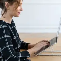 Подставка для ноутбука и планшета Scaffold Light ver.2, черная