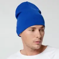 Шапка Tube Top, синяя (василек) Шапка Tube Top, синяя (василек)