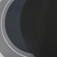 Коврик для ванной Доляна Bathroom, 48&times;78 см, цвет чёрный