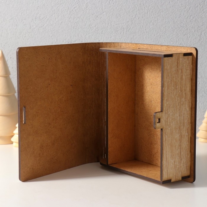 Новогодняя копилка-шкатулка Новогодняя копилка-шкатулка "Благополучия и достатка" 14х12х5 см