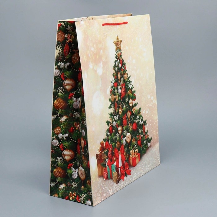 Пакет подарочный новогодний ламинированный &laquo;Тепло в доме&raquo;, XL 40 х 49 х 19 см