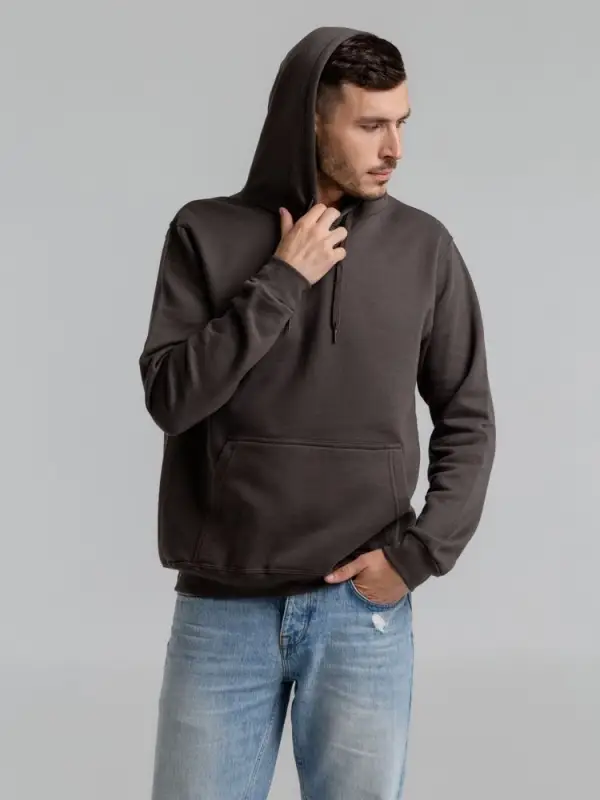 Толстовка с капюшоном Snake II темно-серая, размер XS