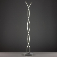 Торшер 19114/2WT  LED 24Вт 6000К  белый 25х25х145 см