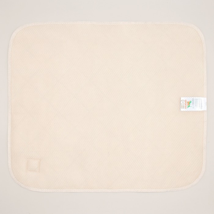 Пелёнка для животных многоразовая впитывающая, 60 х 50 см, мятная