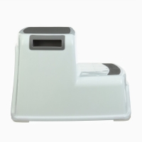 Подставка детская с прорезинеными ступеньками, 36х33х25см, цвет белый/серый Подставка детская с прорезинеными ступеньками, 36х33х25см, цвет белый/серый