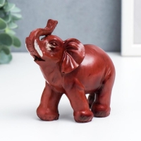 Сувенир полистоун под красное дерево набор 7 шт "Стадо слонов" 9;7,5;7;6,5;5,3, 4,8,4 см Сувенир полистоун под красное дерево набор 7 шт "Стадо слонов" 9;7,5;7;6,5;5,3, 4,8,4 см