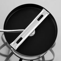 Спот "Овал" Е27 40Вт черный 14х23 см Спот "Овал" Е27 40Вт черный 14х23 см