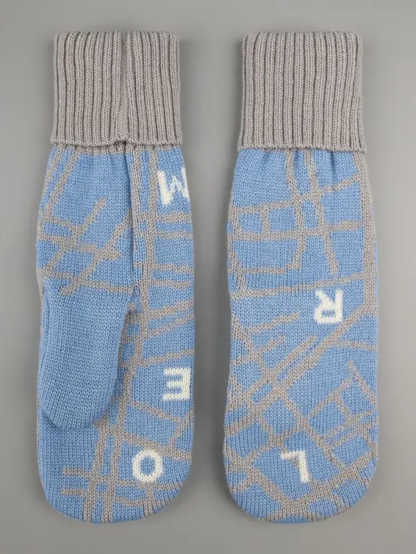 Варежки Joyful на заказ, полушерсть Варежки Joyful на заказ, полушерсть