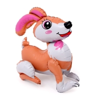 Шар фольгированный 20" &laquo;Весёлый зайка&raquo;, под воздух