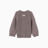 Джемпер детский вязаный MINAKU, цвет кофейный, рост 74-80 см Джемпер детский вязаный MINAKU, цвет кофейный, рост 74-80 см