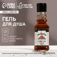 Гель для душа &laquo;На удачу&raquo;, 100 мл, аромат сандалового дерева, Новый Год