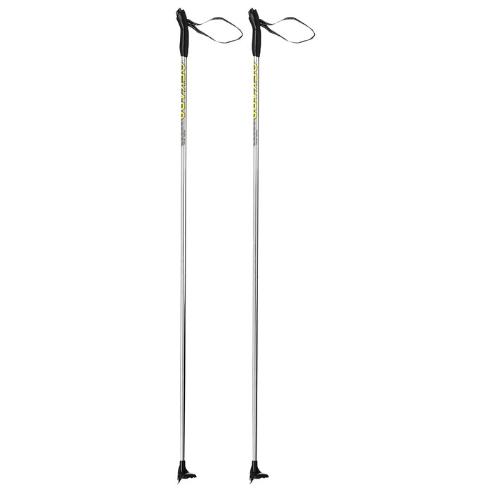 Палки лыжные алюминиевые Gekars Vega, длина 140 см, цвета МИКС