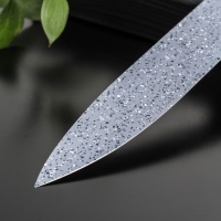 Нож с антиналипающим покрытием Доляна &laquo;Гранит&raquo;, шеф, лезвие 20 см