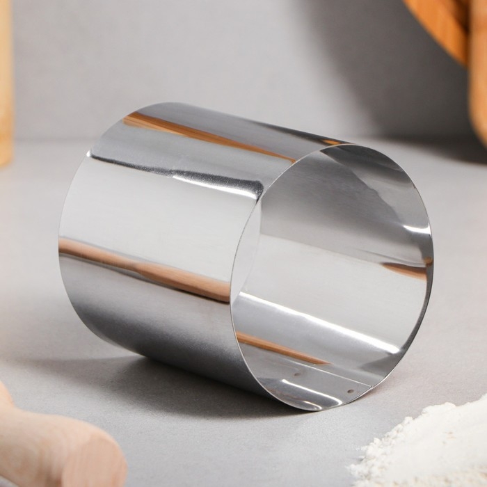 Форма для выпечки и выкладки &laquo;Круг&raquo;, h-8,5, d-8 см