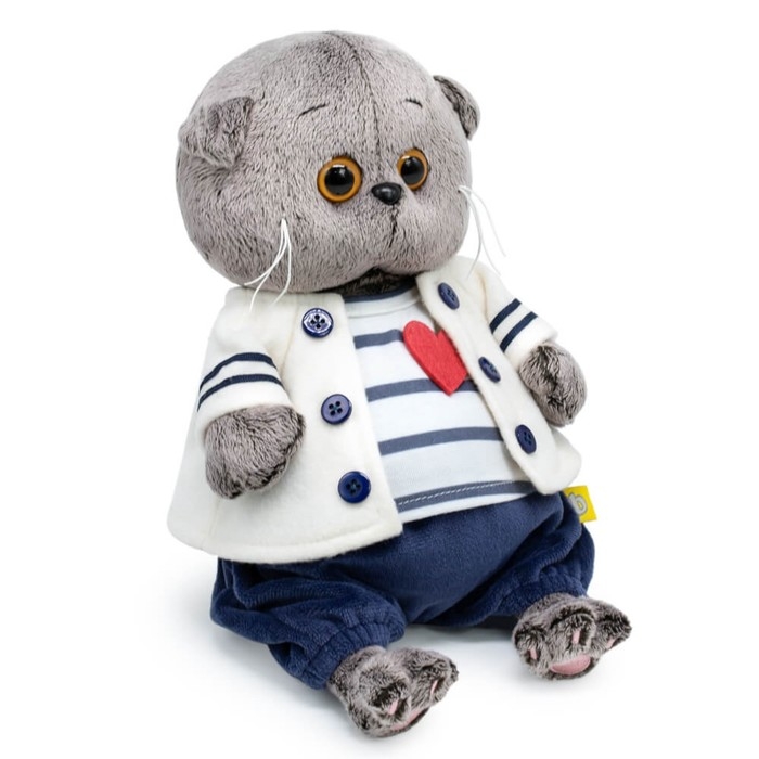 Мягкая игрушка «Басик BABY», в морском комплекте, 20 см Мягкая игрушка «Басик BABY», в морском комплекте, 20 см