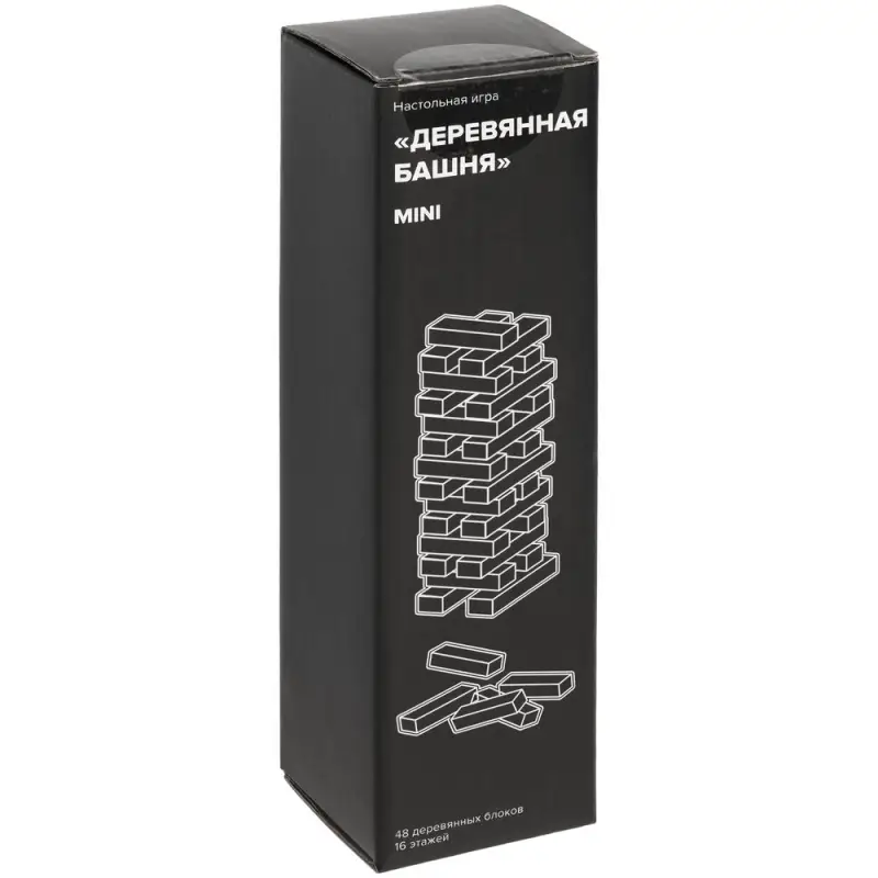 Игра &laquo;Деревянная башня мини&raquo;, неокрашенная