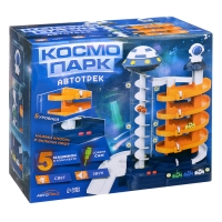 Автотрек «Космо-Парк», с лифтом, 5 машинок, работает от батареек Автотрек «Космо-Парк», с лифтом, 5 машинок, работает от батареек