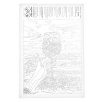 Картина по номерам на холсте с подрамником &laquo;Визуализируй. Океан&raquo;, 40 х 50 см