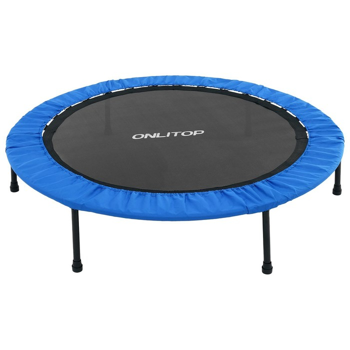 Батут детский ONLITOP, d=101 см, цвет синий