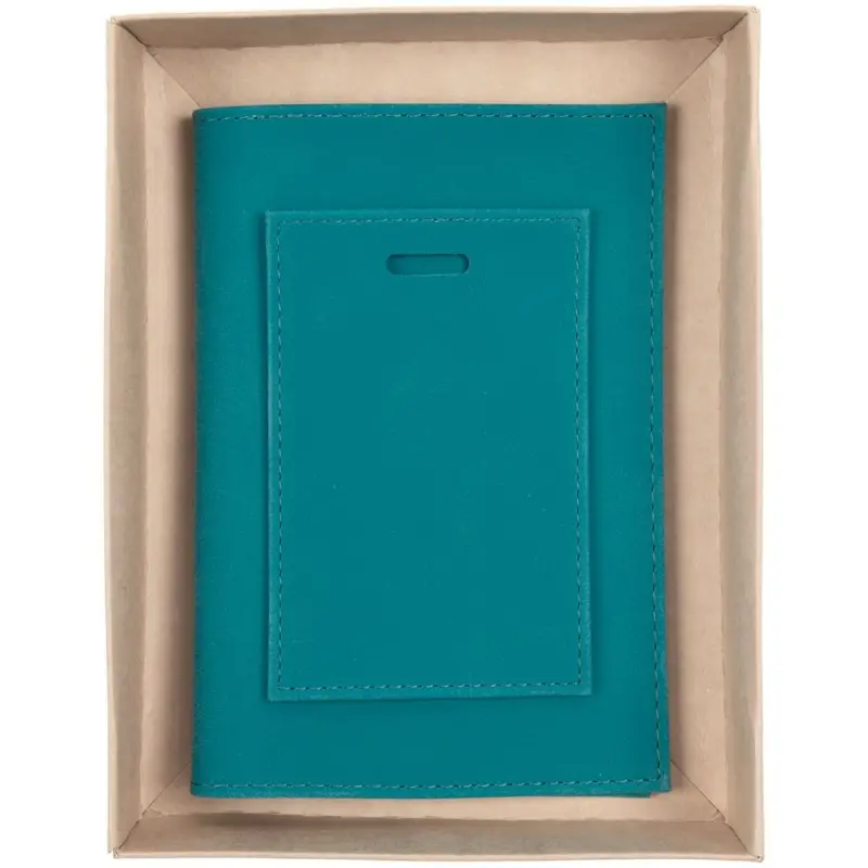 Набор Nubuk Travel, бирюзовый Набор Nubuk Travel, бирюзовый