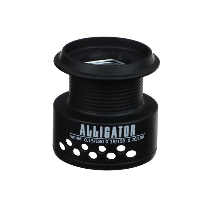 Катушка б/ин Namazu PRO Alligator NEW AL2000, 5+1 подшипник, 5.1:1, металлическая шпуля + запасная 9