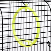 Клетка "Грация", 2 яруса, 50 х 37 х 37 см, микс цветов