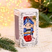 Ёлочное украшение "Щелкунчик сказочный" h-9 см, микс Ёлочное украшение "Щелкунчик сказочный" h-9 см, микс