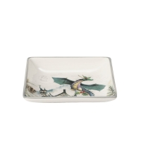 Блюдо сервировочное Доляна «Дракоша», 15×3 см, цвет белый Блюдо сервировочное Доляна «Дракоша», 15×3 см, цвет белый