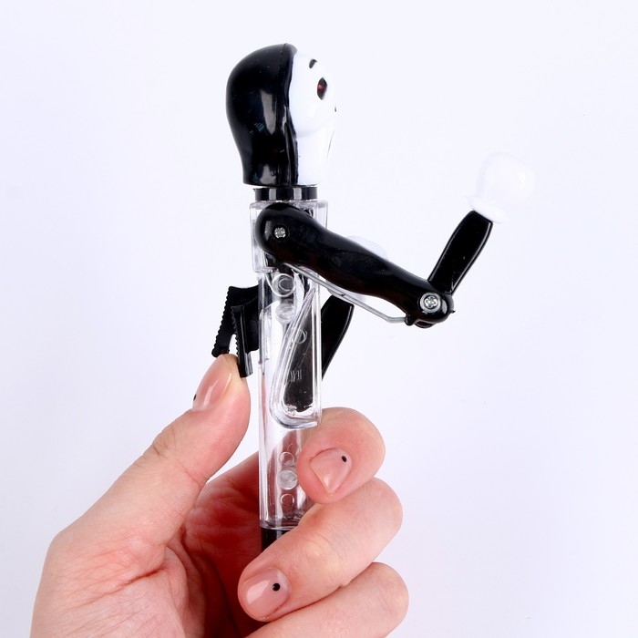 Прикол ручка «Крик», боксёр, светятся глаза Прикол ручка «Крик», боксёр, светятся глаза