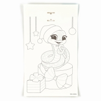 Игра на липучках на новый год. Веселые липучки «Веселые зверята», змея Игра на липучках на новый год. Веселые липучки «Веселые зверята», змея