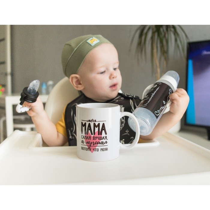 Ниблер для прикорма &laquo;Я люблю есть&raquo;, с силиконовой сеточкой, цвет черно-белый