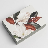 Коробка кондитерская, упаковка, «8 марта», 20 х 15 х 5 см Коробка кондитерская, упаковка, «8 марта», 20 х 15 х 5 см