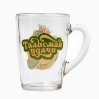Новый год. Кружка стеклянная &laquo;Талисман&raquo;, 300 мл