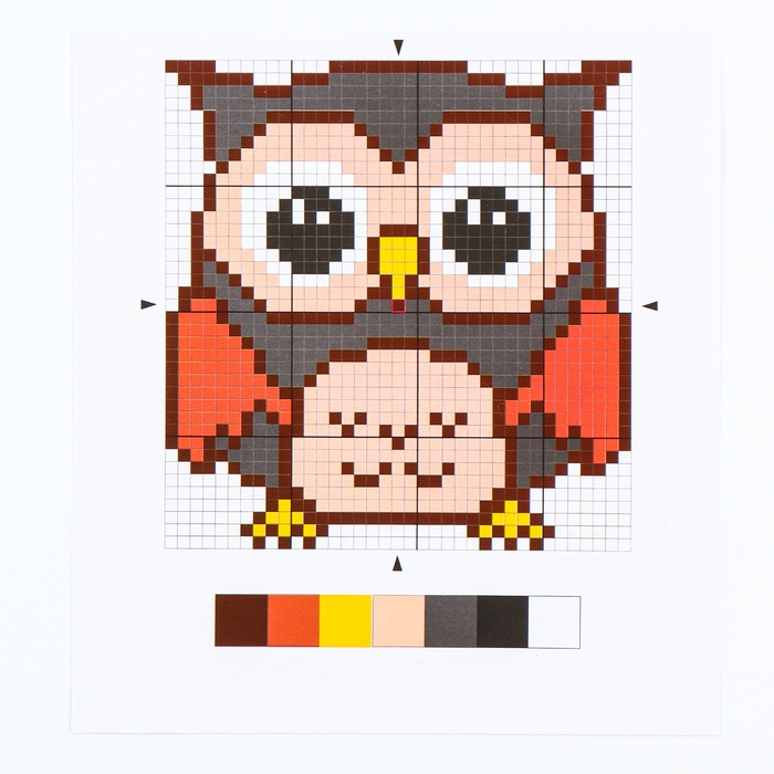 Набор для творчества вышивка &laquo;Совёнок&raquo;, с пяльцами