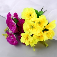 Букет "Годеция садовая" d-10 см 30 см, микс Букет "Годеция садовая" d-10 см 30 см, микс