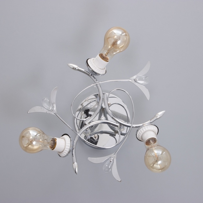 Люстра "Жаннета" бп 3х40Вт Е27 Хром МОДЕЛЬ: 2800064