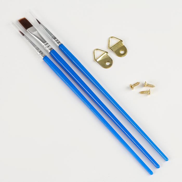 Картина по номерам на новый год на холсте с подрамником &laquo;Праздник к нам приходит&raquo;, 30 &times; 40 см