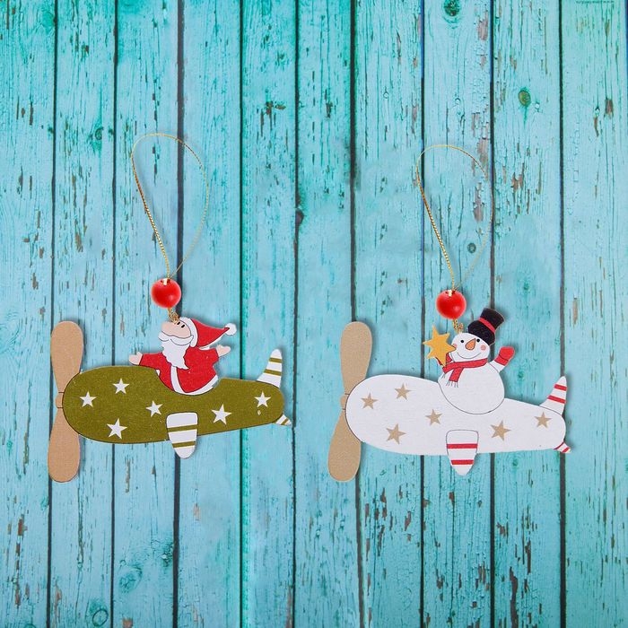 Подвеска новогодняя &laquo;Весёлый вертолёт&raquo;, МИКС